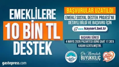 Büyükşehir’den emeklilere 10 bin TL destek: başvuru süresi uzatıldı!