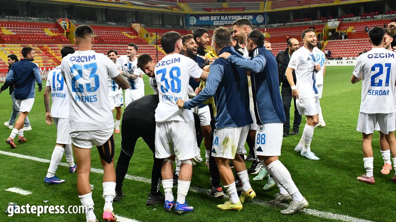 Erciyes 38 FK 2. tura yükseldi!