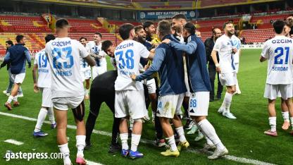 Erciyes 38 FK 2. tura yükseldi!