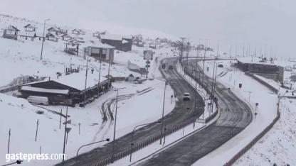 Erciyes’te nisan karı sezonu uzattı!