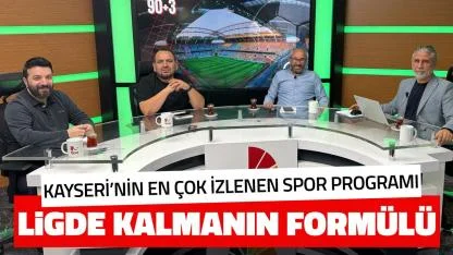 Ersin Özden Moderatörlüğünde, 90+3 Deniz Postası TV’de! 21 Nisan 2026