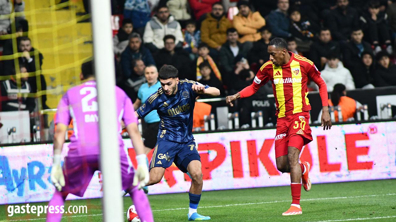 Fenerbahçe’den Kayseri’de Farklı Galibiyet: 4-0