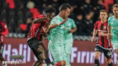 Gaziantep FK, Kayserispor karşısında farklı kazandı: 3-0