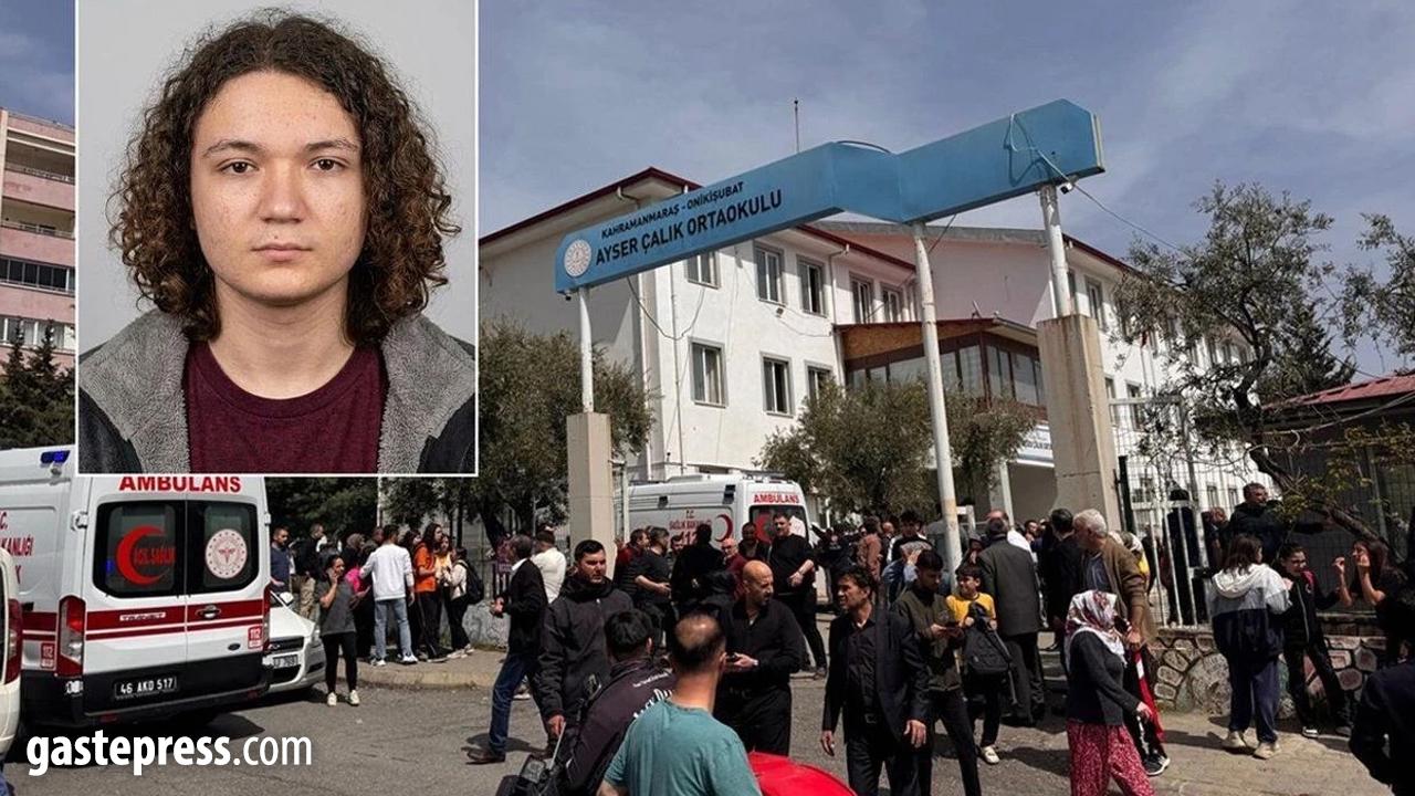 Kahramanmaraş'taki okul saldırısı! Saldırganın annesi de tutuklandı!