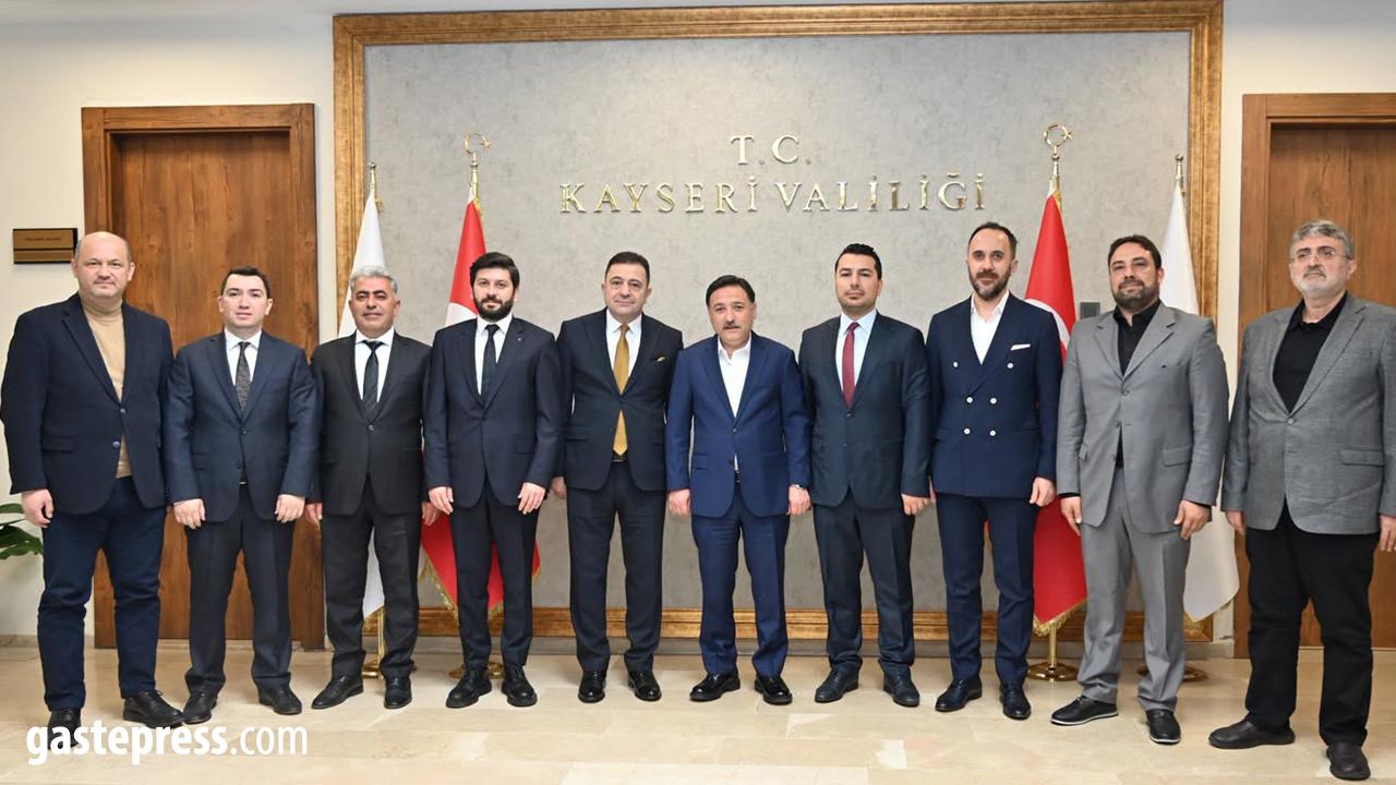 Kayseri OSB Başkanı Yalçın’dan Vali Çiçek’e ziyaret!
