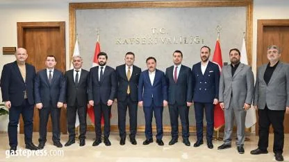 Kayseri OSB Başkanı Yalçın’dan Vali Çiçek’e ziyaret!