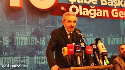 Kayseri’de Hizmet-İş Sendikası Genel Kurulu: Yavuz Navruz Güven Tazeledi!