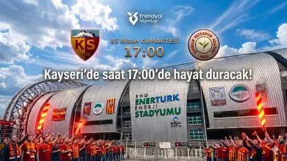 Kayseri’de saat 17.00’de hayat duracak!