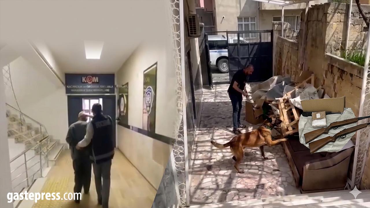 Kayseri'de Silah Ticareti Operasyonu: 5 Yıl Hapis Cezası Bulunan Firari Yakalandı!