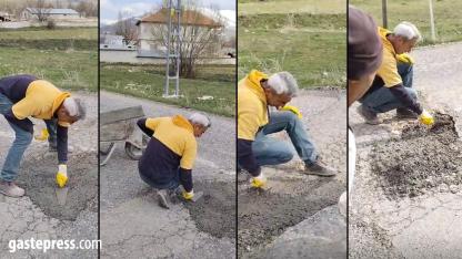 Mahalleli Kendi Yolunu Yaptı! Tomarza’da Vatandaş İsyanı!