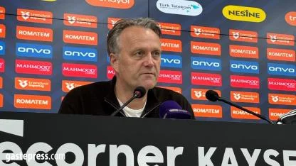 Moe: “Çok hata yaptık, geri dönmekte zorlandık”