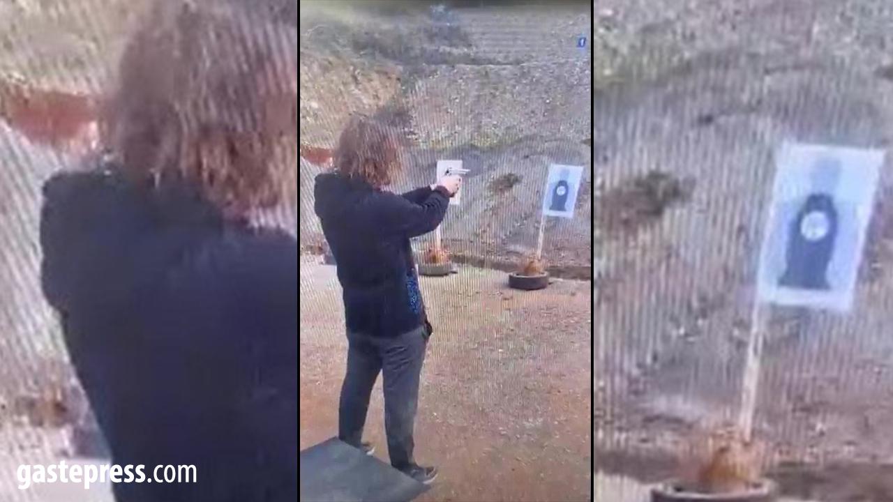 Okulda dehşet saçan saldırganın poligonda atış talimi yaptığı görüntüler ortaya çıktı!