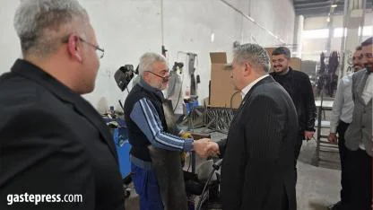 Özsoy: “OSB’de Sanayicilerimizle Birlikte Üretimin Nabzını Tutuyoruz”