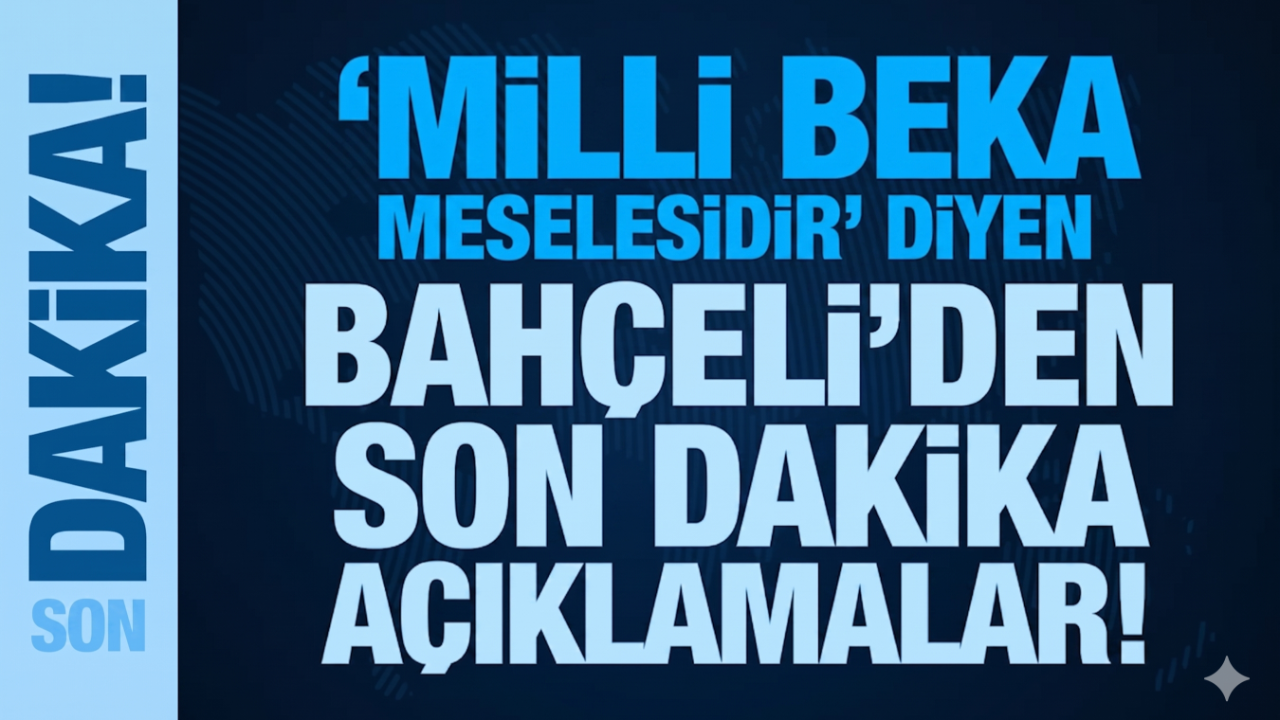 Son Dakika: Devlet Bahçeli’den dikkat çeken eğitim vurgusu: “Evlatlarımız dijital kuşatma altında”