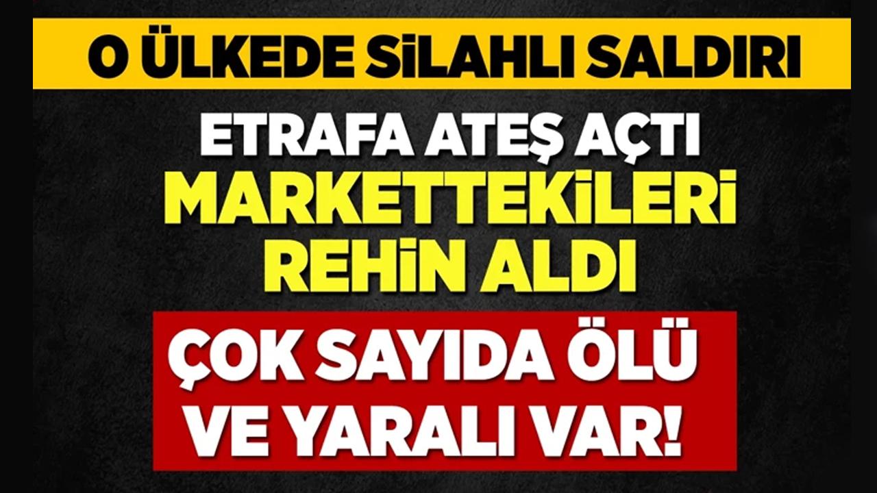 Ukrayna'da silahlı saldırı! Ölü ve yaralılar var!
