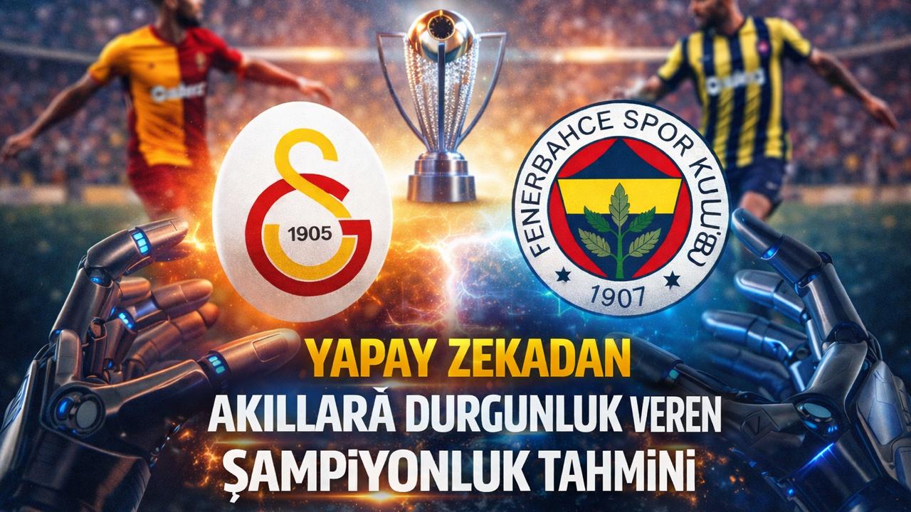 Yapay zekadan akıllara durgunluk veren şampiyonluk tahmini!