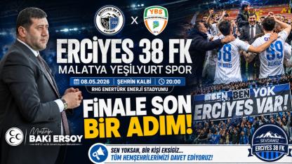 Baki Ersoy’dan Erciyes 38 FK’ya destek çağrısı!