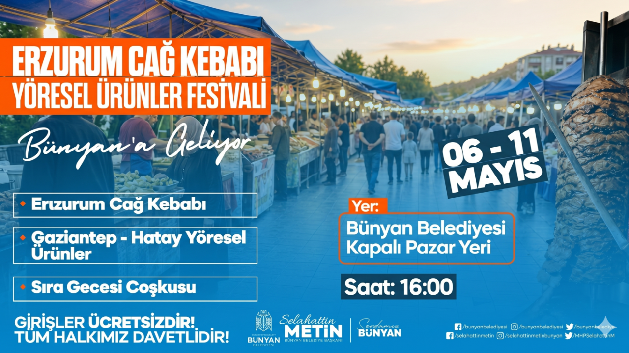 Bünyan’da Lezzet Şöleni Başlıyor!