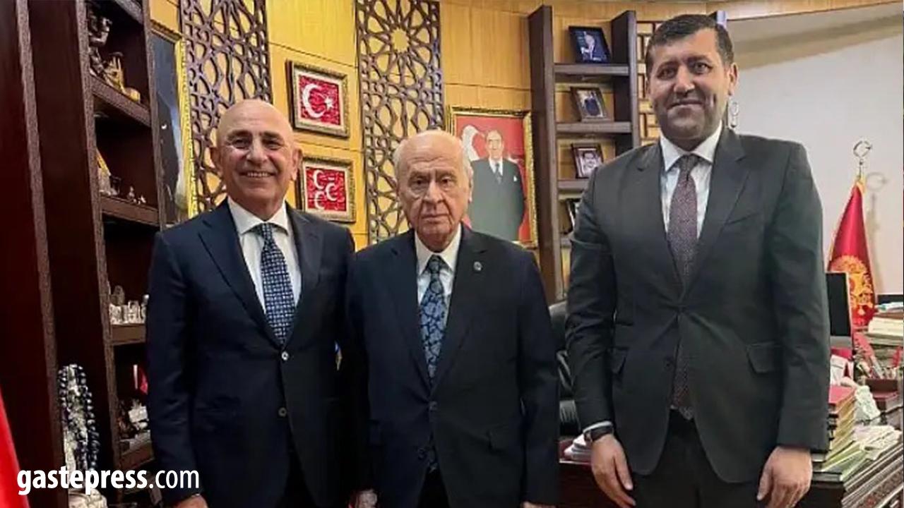 Devlet Bahçeli, Baki Ersoy ve Süleyman Hurma Bir Araya Geldi!