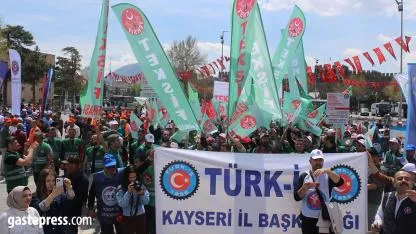 Kayseri’de 1 Mayıs mesajı: “Korkusuz ve özgür çalışma hayatı güvence altına alınmalı”