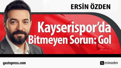 Kayserispor'da Bitmeyen Sorun: Gol