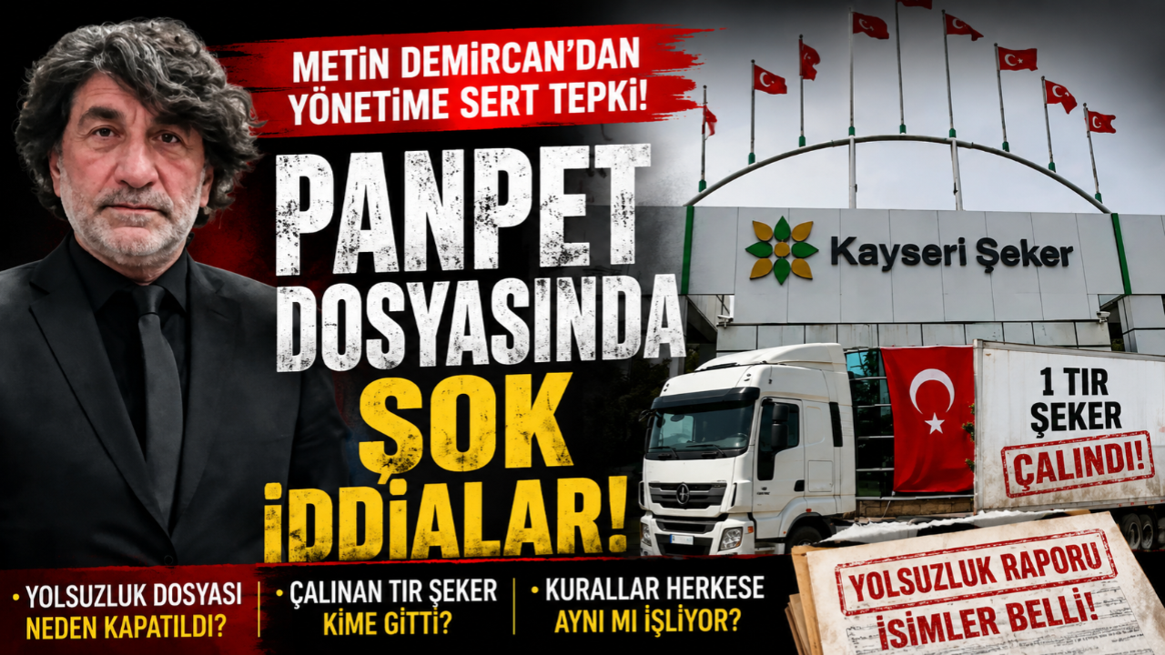 Metin Demircan’dan Sert Çıkış: Şeker TIR’ı Kime Gitti?