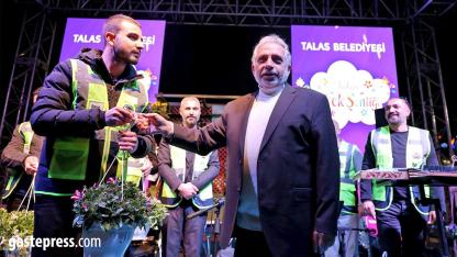 Talas Çiçek Şenliği’nde Grup Şantiye’den unutulmaz gece!