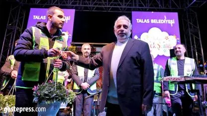 Talas Çiçek Şenliği’nde Grup Şantiye’den unutulmaz gece!