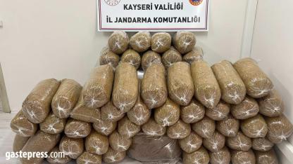 Yahyalı’da 285 Kilo Kaçak Tütün Ele Geçirildi!