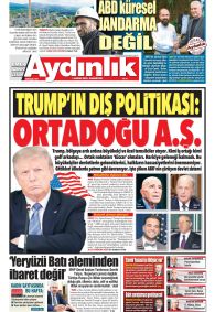 AYDINLIK GAZETESİ Gazete Manşeti
