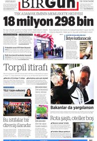 BİRGÜN Gazete Manşeti