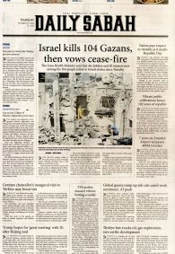 DAİLY SABAH Gazete Manşeti