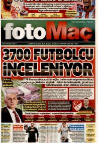 FOTOMAÇ Gazete Manşeti