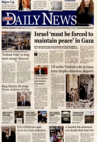 HÜRRİYET DAİLY NEWS Gazete Manşeti