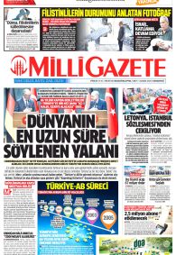 MİLLİ GAZETE Gazete Manşeti