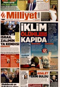MİLLİYET Gazete Manşeti