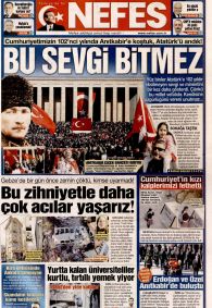 NEFES Gazete Manşeti