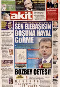 Yeni Akit Gazetesi Gazete Manşeti