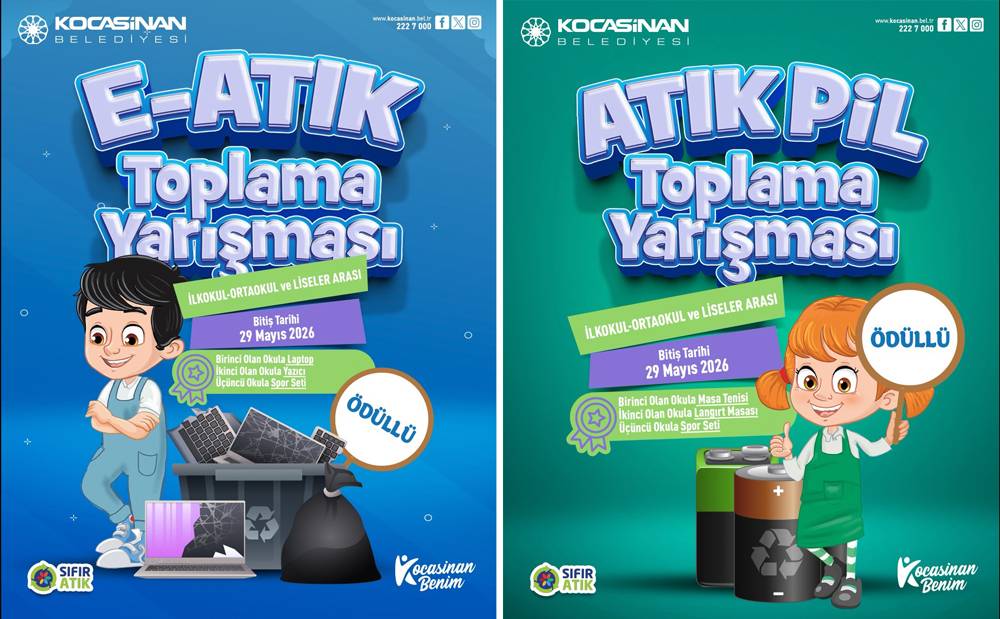 Kocasinan, Atıkları Kaynağında Ayrıştırarak Geleceğe Yatırım Yapıyor!