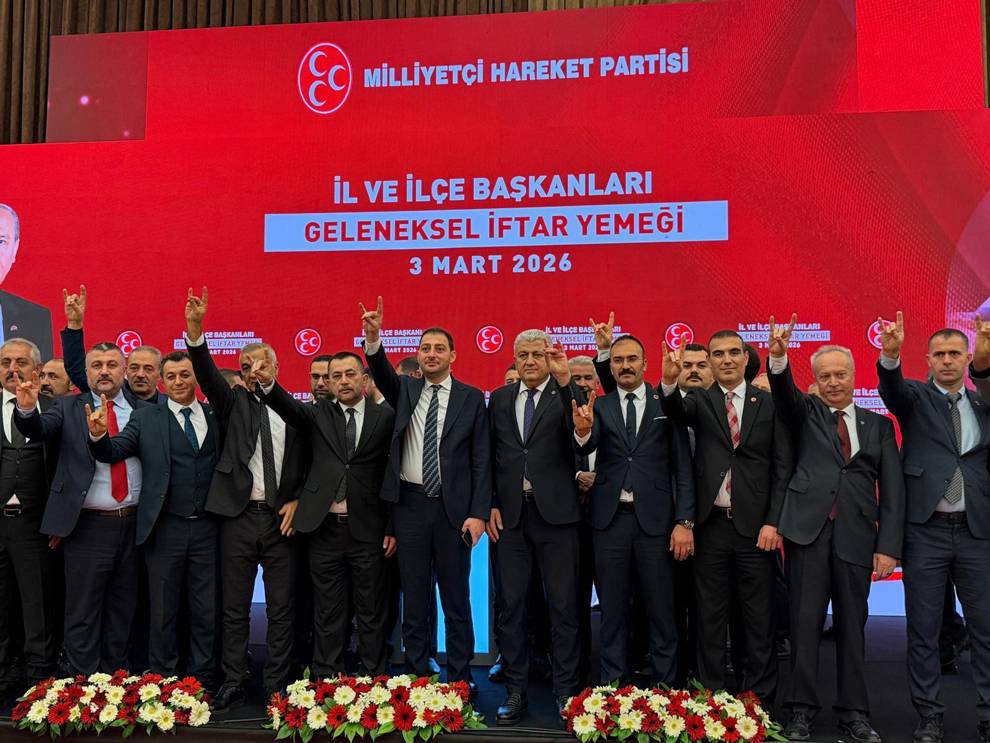 Milliyetçi Hareket Partisi Genel Merkezi’nde İl ve İlçe Başkanları İftarda Buluştu!
