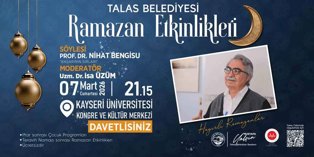 Talas'ın Ramazan etkinliklerinde 3. hafta heyecanı!