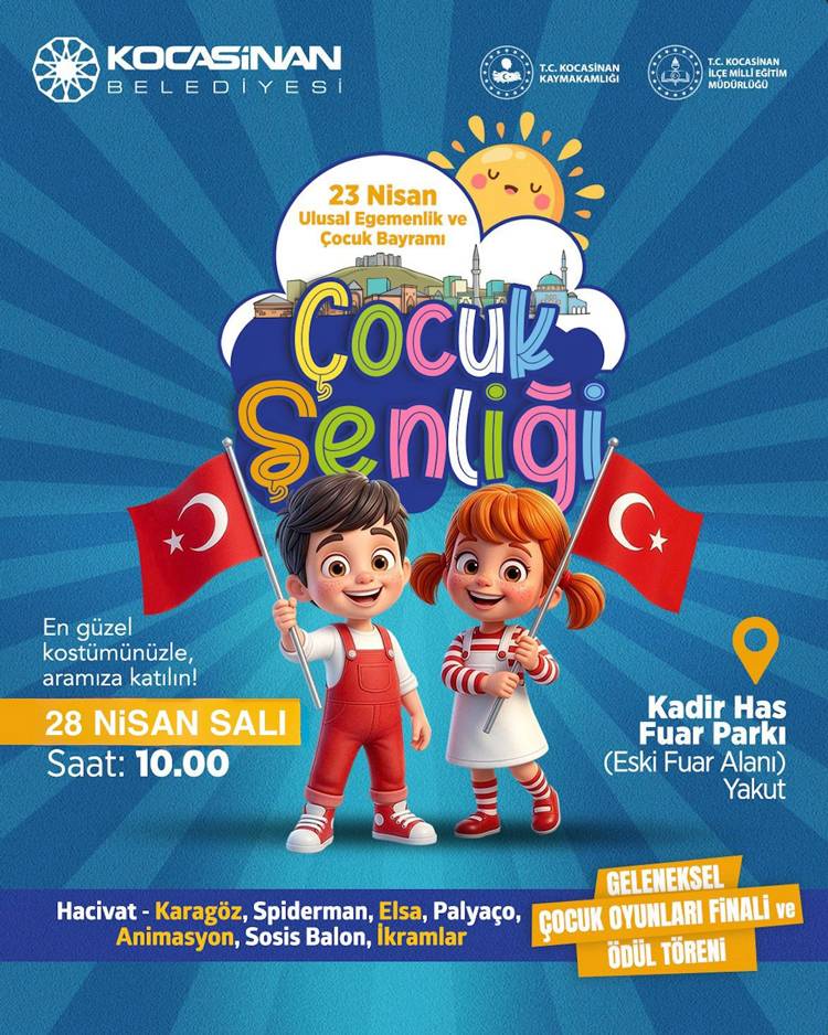 Başkan Çolakbayrakdar'dan çocuk şenliğine davet!